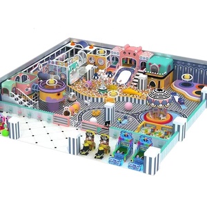 <span class=keywords><strong>Juegos</strong></span> <span class=keywords><strong>Modulares</strong></span> Interactivos de Tobogán, Castillo Inflable, Gran Parque Infantil Interior para Niños - Product Image 2