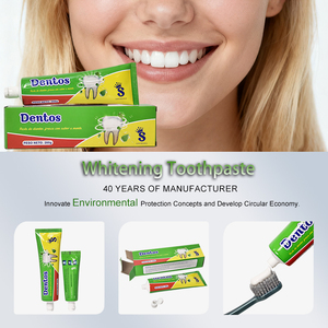 Fabricante de pasta dental blanqueadora con sabor a menta, personalizada, de marca privada, con flúor, barata y anticaries. - Product Image 2