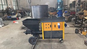 Máy Trát Vữa Tường Xi Măng Cung Cấp Từ Nhà Máy Máy Máy Phun Bột Trét Đa Năng Kèm Máy Trộn - Product Image 5