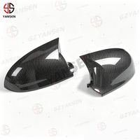 Coque de rétroviseur en fibre de carbone ABS pour VW Golf MK5 2003-2008 Jetta Sagitar 2006-2011 Coque de modification extérieure en ABS