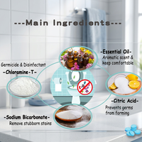 Pastillas Efervescentes Limpiadoras de Inodoros Fortune Grass, Multifuncionales, Ecológicas, de Limpieza Profunda Automática y Aromaterapia, Gran Venta