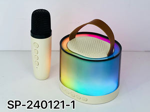 SP-240121-1 ลําโพงมินิบลูทูธแบบพกพาพร้อมไมโครโฟน Bluetooth คาราโอเกะร้องเพลงไมโครโฟนลําโพง - Product Image 2