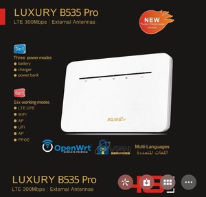 Router CPE 4G LUXURY B535 Pro, <span class=keywords><strong>PPPOE</strong></span>/VPN, 300 Mbps, Antena Externa Extraíble, B1/2/3/4/5/7/8/12/17/28/66/38/40/41 - Product Image 2