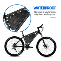 Kit de conversion de batterie triangulaire pour vélo électrique, batterie au lithium triangulaire étanche 18650 2000W 1000W 52V 48V, boîtier rigide