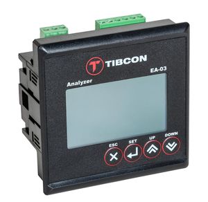Analizador de Energía Inteligente Tibcon Serie EA, Monitor de Calidad de Energía con RS485 Modbus, Pantalla LCD Gráfica de 128x64, Análisis de Armónicos 31 y 51 - Product Image 2