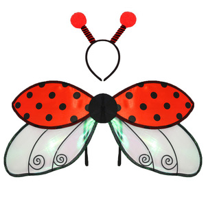 Ali da Fata per Adulti, <span class=keywords><strong>Costume</strong></span> da Fata per Donne, Accessori per Halloween, Ali di Farfalla, <span class=keywords><strong>Coccinella</strong></span>, Ape, <span class=keywords><strong>Costume</strong></span> da Fata per Cosplay, Ali d'Angelo - Product Image 4