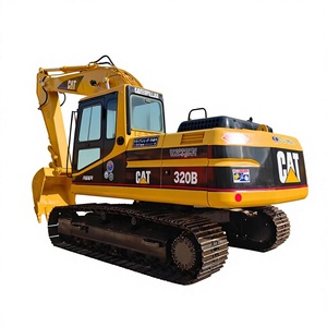 Excavatrice hydraulique d'occasion Cat 320B, puissance élevée, prix compétitif, pour la construction urbaine/l'exploitation minière - Product Image 1