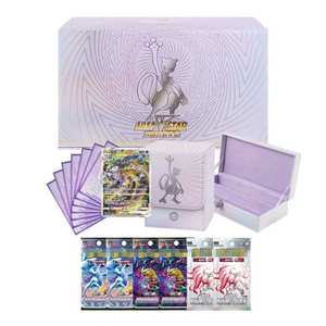 Coffret cadeau SY Mewtwo VSTAR Collection pour jeu de cartes à collectionner Pokemoned TCG édition limitée Rare VSTAR <span class=keywords><strong>VMAX</strong></span> cartes à collectionner ensemble - Product Image 1