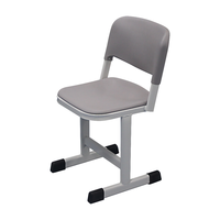 Chaise d'écolier ergonomique réglable au design moderne en plastique pour salle de classe, maison, chambre, salon – Confort et maintien de la posture