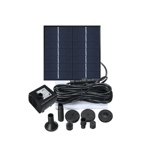 Solar Water Pump 7V 1.4W Mini Fountain With Solar Panel And Accessories For Garden Pond Use - Product Image 1
