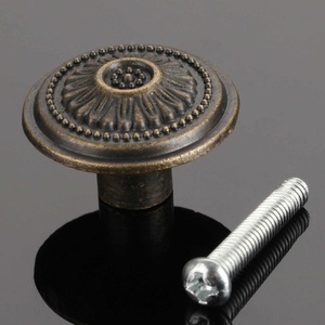 1pc Pull Handles 26*17mm Cabinet Pulls Retro Drawer <strong>Knob</strong> Wardrobe Pulls <strong>Door</strong> Furniture Handle Hardware Fittings - Product Image 4