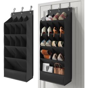 Oxford Fabric Multi-Layer Storage Hanging Bag Multi-Compartment Storage Bag for Behind Doors Home Storage Hanging Bag - Product Image 1