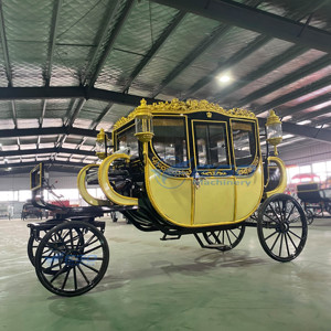 รถม้าไฟฟ้าสำหรับงานแต่งงานสุดหรู ปี 2026 รถม้าราชวงศ์แบบพิเศษสำหรับขาย - Product Image 2