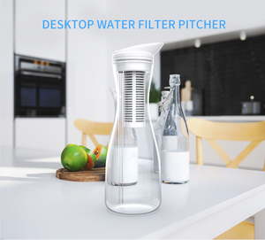 Filtro bottiglia d'<span class=keywords><strong>acqua</strong></span> 800L BPA libera in fibra di carbonio cartuccia di vetro filtro <span class=keywords><strong>acqua</strong></span> brocca brocca brocca - Product Image 2