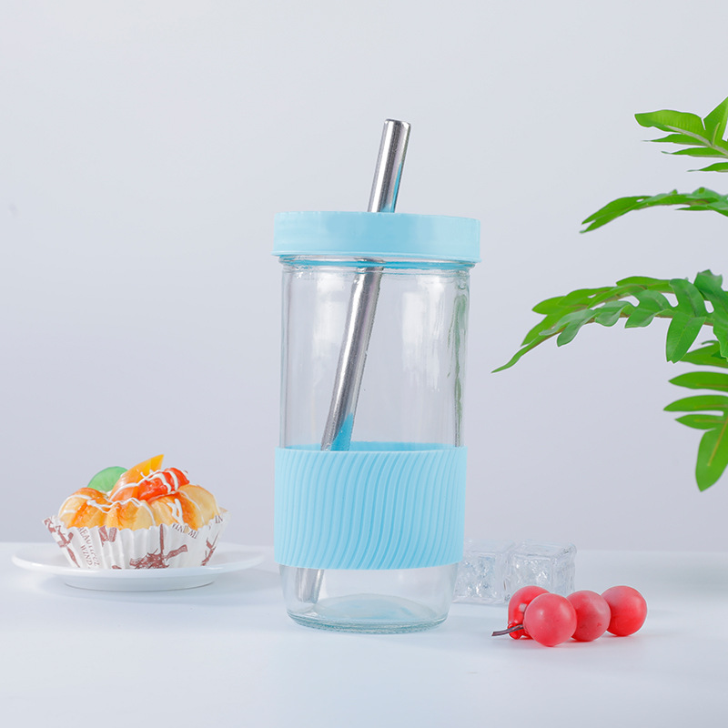 Boîte en mousse transfrontalière 1 tasse 1 couvercle 1 paille 1 pinceau