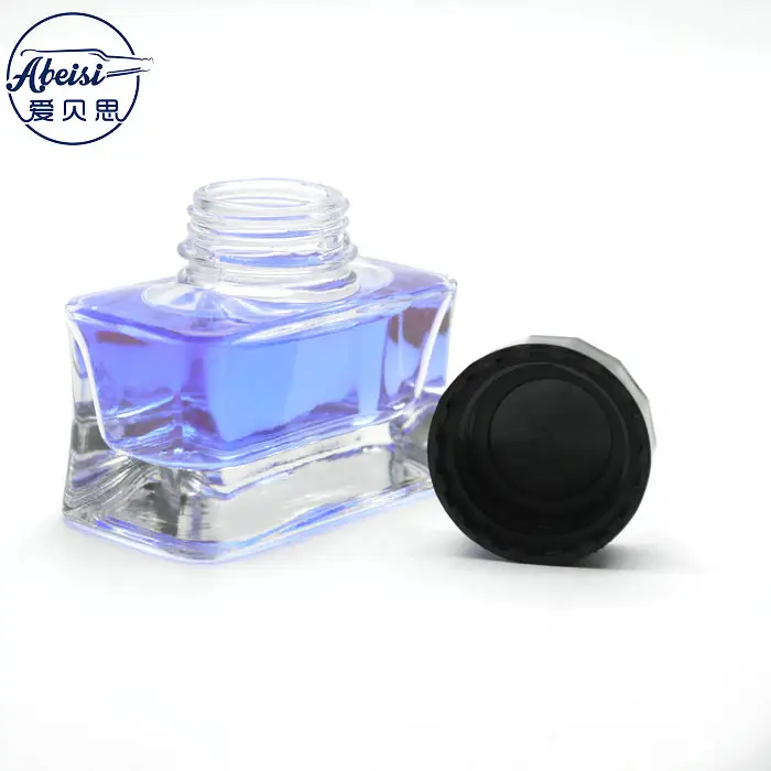 골동품 빈티지 분수 Inkwell 유리 병 50 ml 빈 병