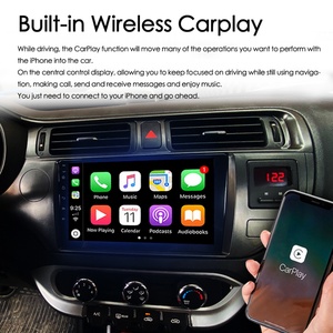 Radio para Auto con Android 13 y Voz AI, 8+128GB, GPS para KIA RIO 2011-2015, Reproductor Multimedia, Video, CarPlay Inalámbrico, Navegación, Estéreo 2Din - Product Image 3