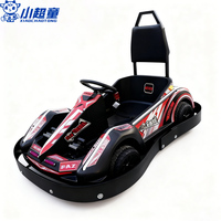 Plaza de karting commercial, parc d'attractions ; Voitures électriques à dérive pour enfants, voitures de course récréatives pour adolescents, intérieur et extérieur