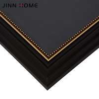 Jinn Home - Marco de Fotos Vertical Cuadrado de Madera de Roble Ligero, Diseño Moderno Hecho a Mano, Personalizado con Grabado Láser