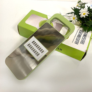 Stainless Steel Vegetable Cutter Multi Functional Slicer For Potato Radish Safety Hand Protection Kitchen Tool - Product Image 1