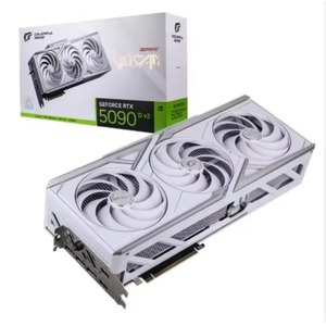 Nouvelle carte graphique COLORFUL IGame RTX 5090 D V2 Vulcan W OC 24 Go PCIe 5.0 GPU Fan Desktop MXM - Product Image 1