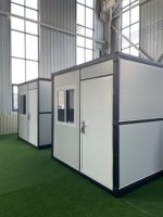Maison préfabriquée pliable portable de 30 pieds, espace de bureau préfabriqué, bureau d'entreprise, maison modulaire EPS