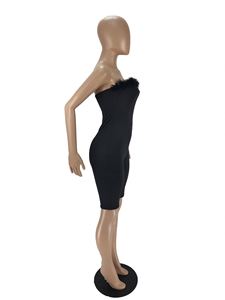 Moulante été barboteuse Sexy barboteuses <span class=keywords><strong>pour</strong></span> femmes sans bretelles Shorts <span class=keywords><strong>Latex</strong></span> Bodyshape plume <span class=keywords><strong>combinaison</strong></span> - Product Image 3