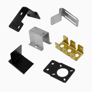 Supports en tôle sur mesure, pièces métalliques usinées CNC, composants de montage découpés au laser, quincaillerie industrielle - Product Image 2
