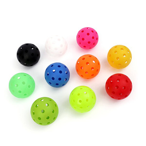 Prêt à Expédier Balles de Pickleball 3 Pack 40 Trous Balles de Pickleball d'Extérieur Balles de Pickleball d'Entraînement Durables - Product Image 4