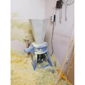 4KW Electric Plastic sponge foam chip powder crusher machine with Factory production