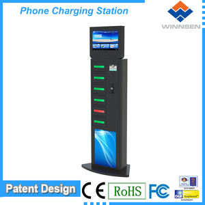 ตู้ล็อกเกอร์ชาร์จโทรศัพท์มือถือพร้อมโฆษณา - Product Image 6