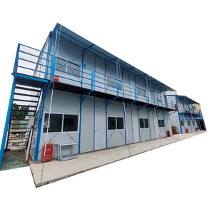 Casas de Paneles Sándwich Rectangulares, Construcción Resistente al Fuego, Viviendas Prefabricadas para Oficinas con Instalación In Situ - Product Image 1