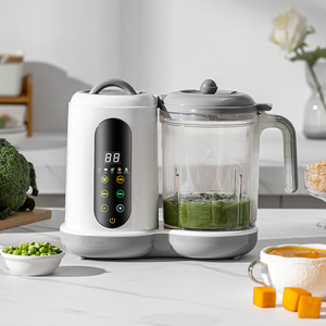 Robot culinaire multifonctionnel pour bébé, mixeur entièrement automatique, fonctions de <span class=keywords><strong>cuisson</strong></span> à la vapeur et de minuterie - Product Image 1