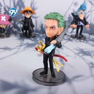 Un pezzo 24th Gen 6 stili abito nero Luffy figura Zoro auto ornamento fumetto Con spedizione all'ingrosso Drop da <span class=keywords><strong>collezione</strong></span> - Product Image 3
