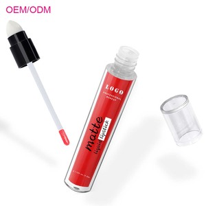 Lápiz Labial Líquido Mate Vegano, Resistente al Agua, <span class=keywords><strong>de</strong></span> Larga Duración, con Logotipo Personalizado <span class=keywords><strong>de</strong></span> Fábrica OCHAIN, Etiqueta Privada, MOQ Bajo - Product Image 6