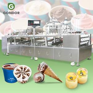 Máquina de Llenado y Empaquetado Rotativa Grande para Vasos de Yogur, con Sellado de Agua para Helados Duros y Leche en Polvo, de Ma - Product Image 1