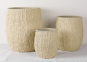 Pot à fleurs vintage en fibrociment, idéal pour l'intérieur et l'extérieur, avec trous de drainage - Vente flash - Product Image 3