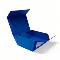 Boîte en carton rigide pliable sur mesure, gain de place, couleur personnalisée, pour le rangement de bijoux et cadeaux (vente en gros)