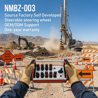 Télécommande sans fil industrielle NOMI NMBZ 003, commande au volant, 10 joysticks pour commande à distance de foreuse, IP67, 500 m