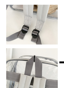 <span class=keywords><strong>Sac</strong></span> <span class=keywords><strong>à</strong></span> <span class=keywords><strong>dos</strong></span> transparent en PVC personnalisé avec logo, <span class=keywords><strong>sac</strong></span> d'école, sangle renforcée, <span class=keywords><strong>collège</strong></span>, lieu de travail, élégant, imperméable, <span class=keywords><strong>sac</strong></span> <span class=keywords><strong>à</strong></span> <span class=keywords><strong>dos</strong></span> quotidien - Product Image 4