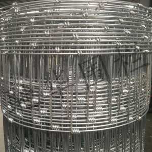 Clôture en treillis métallique galvanisé Farm <span class=keywords><strong>Gard</strong></span> 4 pieds x 330 pieds, maille à charnières, tissage noué - Product Image 5