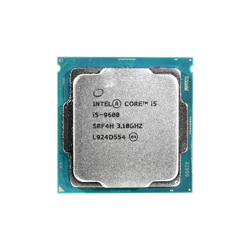 Intel Core i5 CPU 6 Core 65W 3,1 GHz Desktop-Prozessor i5-9600