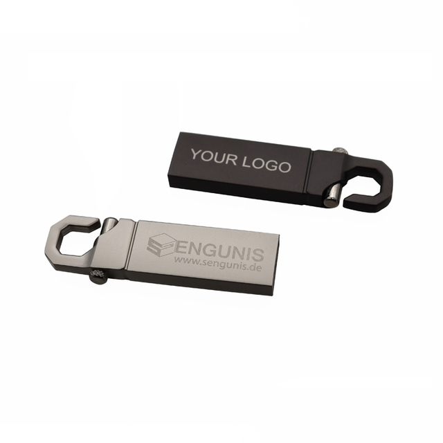 Mini Metal USB Flash Drive Pendrive Keychain 1GB 2GB 4GB 8GB 16GB 32GB 64GB 128GB Memory Stick Disk 2.0 3.0  Pendrive 64GB