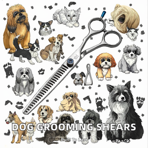 7.0/7.5/8.0 Inch Professional <b>Dogs</b> Positionable Stainless Steel Chunker Grooming Scissors Thinning Shears Cats Thinning - Product Image 2