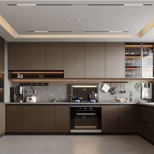 Juego de Muebles de Lujo para Restaurante de Hotel, Estilo Americano, Mesas y Sillas de Comedor de Piedra con Madera de Mango para Uso Comercial - Product Image 2