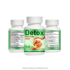 Kapsul Detoksifikasi Organik 26-in-1 Formula Berbasis Tumbuhan Pembersih Hati dan Usus Besar Detoksifikasi Logam Berat Antioksidan Dewasa Pencernaan - Product Image 6