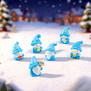 Mini-winterdwergfiguur, schattig micro-landschapsornament, doe-het-zelf decoratie-accessoires voor bureau en auto - Product Image 2