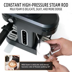 PANCERKA Mini Home Espresso Machine Semi-AutomaticCoffee <b>Maker</b> With Plastic Housing for Household Use - Product Image 5