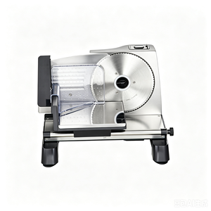 Affettatrice Elettrica <span class=keywords><strong>per</strong></span> Carne 1-18mm Spessore Regolabile, Macchina Taglia Pane Prosciutto Alimenti 200W, Nuova Affettatrice <span class=keywords><strong>per</strong></span> Patate, Manzo, Agnello - Product Image 4