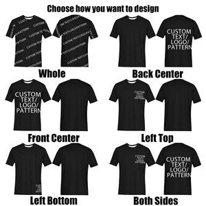 T-shirt surdimensionné personnalisé pour hommes et femmes, livraison gratuite depuis la Chine, taille US, absorbant la transpiration, à bas prix - Product Image 3
